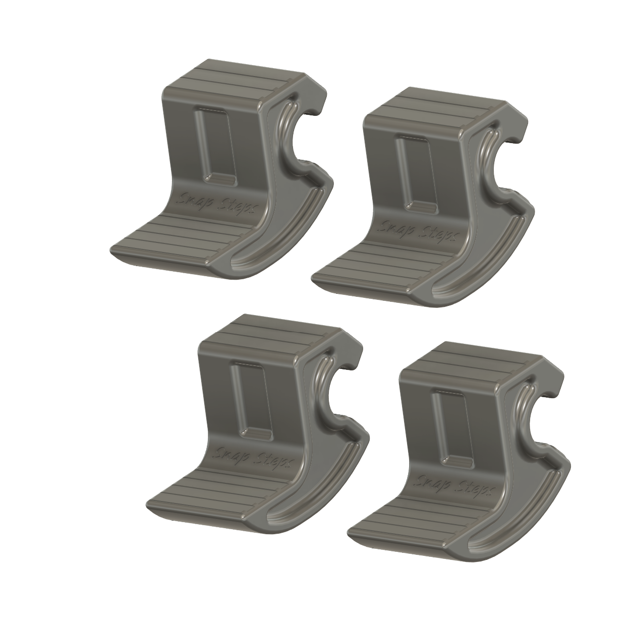 Gen 2 ZR2 Steps- Dual Snap Steps Tool Free Installation (2016-2022) (Patent Pending)