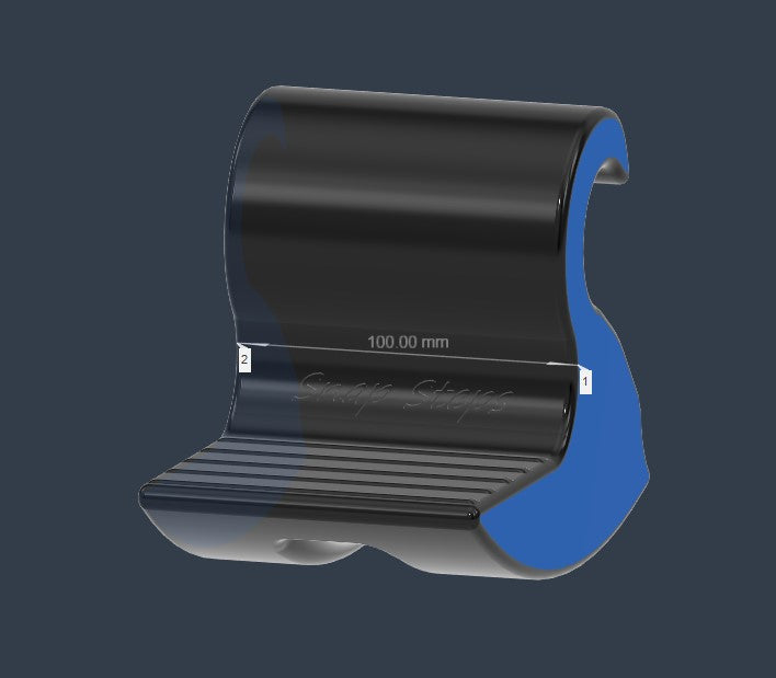 Gen 2 ZR2 Steps - Lowered (2016-2022) Snap Steps Tool Free Installation (Patent Pending)