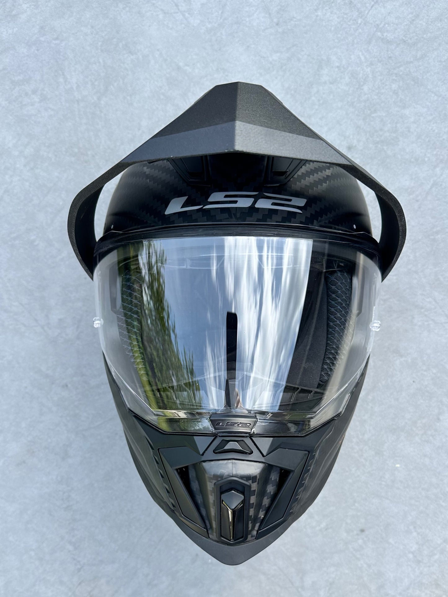 LS2 Explorer Carbon Visor upgrade