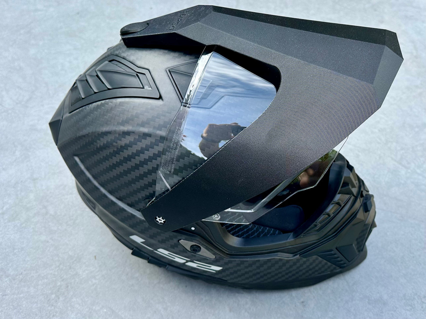 LS2 Explorer Carbon Visor upgrade