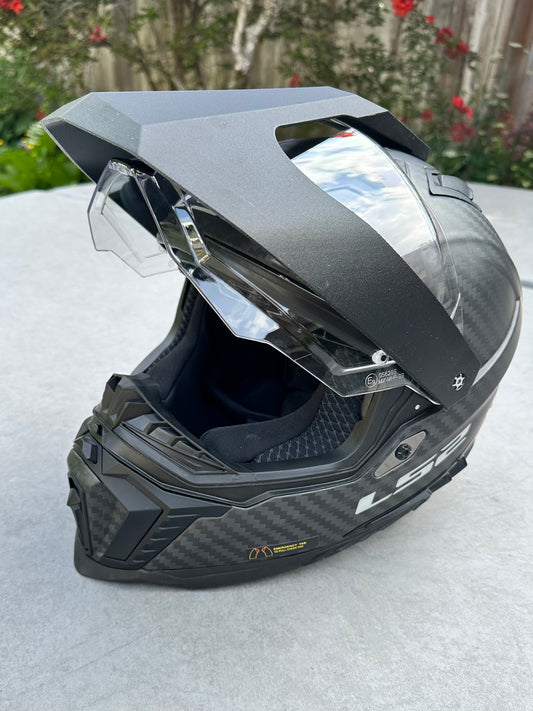 LS2 Explorer Carbon Visor upgrade