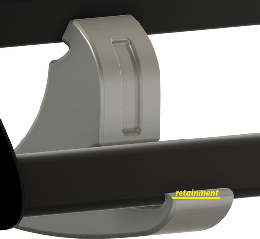 Gen 3 ZR2 Steps - Low Snap Steps Tool Free Installation (2023-2025) (Patent Pending)